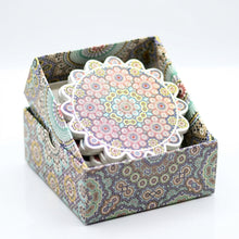 Set de 6 Dessous de Verre Marocains en Céramique – Motifs Mandala & Artisanat Oriental