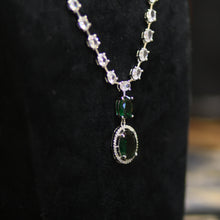 Ensemble Bijoux de Luxe Vert – Collier, Boucles d’Oreilles & Bague