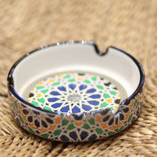 Cendrier Marocain en Céramique – Motifs Zellige Traditionnels | Décoration Artisanale