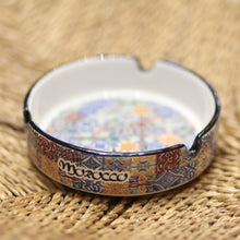 Cendrier Marocain en Céramique – Motifs Zellige Traditionnels | Décoration Artisanale