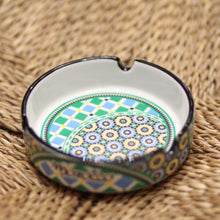 Cendrier Marocain en Céramique – Motifs Zellige Traditionnels | Décoration Artisanale