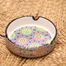 Cendrier Marocain en Céramique – Motifs Zellige Traditionnels | Décoration Artisanale