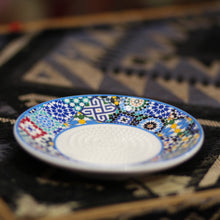 Assiette Marocaine en Céramique Artisanale – Motifs Zellige