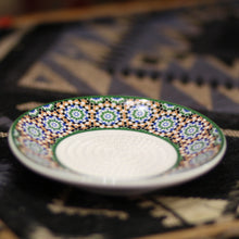 Assiette Marocaine en Céramique Artisanale – Motifs Zellige