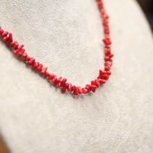 Le Corail Simple – Collier en Corail Rouge Naturel