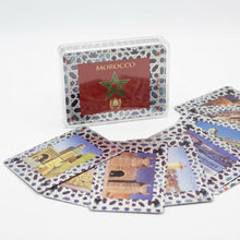 Jeu de Cartes Marocain Souvenir – Cartes à Jouer avec Motifs Traditionnels du Maroc