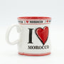 Mug I Love Morocco en Céramique – Tasse Souvenir du Maroc