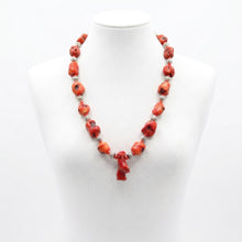 Collier en Corail Naturel Rouge – Bijou Artisanal Marocain Unique