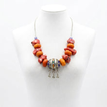 Collier en Corail Naturel Rouge – Bijou Artisanal Marocain Unique